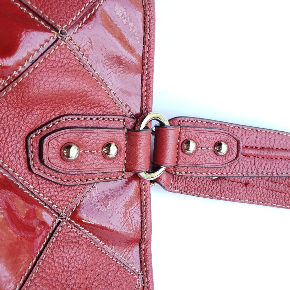 Tignanello Large Patchwork Leather Shoulder Tote - image 3